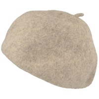 Kopka Baskenmütze Long Beanie Walkmütze Stegbaske aus 100% Wolle beige