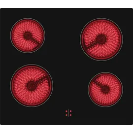 Telefunken ECH65A-B2 Einbauherd-Set | Backofen mit Grill & Umluft | Glaskeramik-Kochfeld