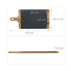 Relaxdays 10020955 Küchen-Schneidebrett