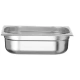 HENDI Gastronormbehälter, Temperaturbeständig von -40° bis 300°C, Heissluftöfen-Kühl- und Tiefkühlschränken-Chafing Dishes-Bain Marie, 6,5L, GN 1/2, 325x265x(H)100mm , Edelstahl