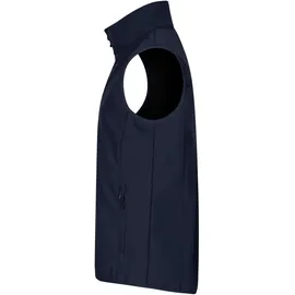 Clique Classic Softshellweste Blau XXL