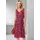 GOLDNER Abendkleid Figur umspielendes Kleid mit feinen Glanzgarnen Rosa 46
