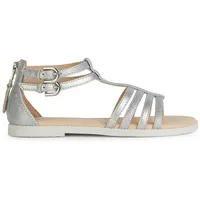 GEOX Damen J Karly Girl Sandal, Silver, 37 EU
