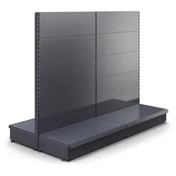 BROOKLYN | Gondel Mittelraumregal | B200xH165cm | Komplett Set