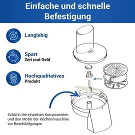 Vioks Mitnehmer Set 2 Stück 00630760 weiß