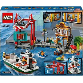 LEGO City Hafen mit Frachtschiff