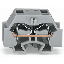 WAGO 262-354 Einzelklemme 12mm Zugfeder Belegung: N Blau