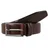 Herrengürtel Leder 85 cm braun