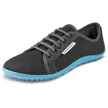 Leguano Aktiv anthrazit Bafußschuhe blaue Sohle- Gr. 45