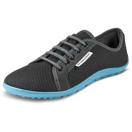 Leguano Aktiv anthrazit Bafußschuhe blaue Sohle- Gr. 45