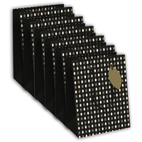Clairefontaine 6x Elegant, Geschenktasche M (21,5x10,2x25,3 cm), - Schwarz