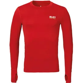 Select Kompressionsshirt langarm rot 140
