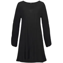 LASCANA Longshirt Shirtkleid Schwarz 44/46