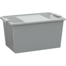 KIS Aufbewahrungsbox Bi Box 55 x 35 x 28 cm 1-tlg. grau-transparent