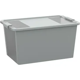 KIS Aufbewahrungsbox Bi Box 55 x 35 x 28 cm 1-tlg. grau-transparent