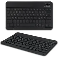 NAUC Bluetooth Tastatur weiß