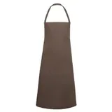 Karlowsky Fashion Karlowsky Basic Latzschürze 75 x 100 cm BLS 3 PURE 65% Polyester/35% Baumwolle, hellbraun