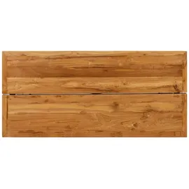 vidaXL Bartisch Recyceltes Massivholz Teak 150 x 70 x 106 cm