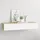 vidaXL Wandregal 60 x 23,5 x 10 cm Eichen-Optik und Weiß