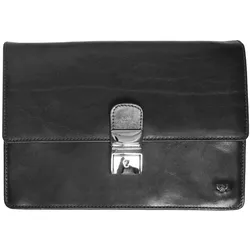 Golden Head Colorado Business Herrentasche Handgelenktasche Leder 23 cm Handtaschen   Schwarz 