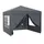 toboli Pavillon 3 x 3 m inkl. 3 Seitenteile Grau