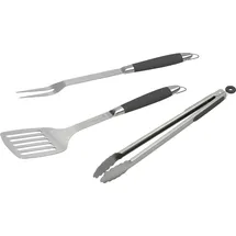 barbecook Grillbesteck 46 cm Edelstahl Schwarz