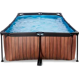 EXIT TOYS Wood Pool 220 x 150 x 65 cm