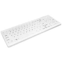 Active Key AK-C7012 Hygiene Tastatur - Deutsch - Weiß