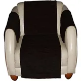 Wirth Sofahusse Miriam Schwarz 60 x 40 cm 2er Set