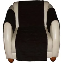 Wirth Sofahusse Miriam Schwarz 60 x 40 cm 2er Set