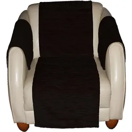 Wirth Sofahusse Miriam Schwarz 60 x 40 cm 2er Set