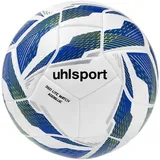 Uhlsport 350 Lite Match Addglue Fußball - White / Royal Blue / Yellow - 4