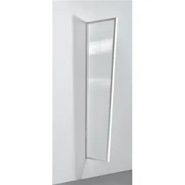 Gutta Seitenblende B1/PC 200 x 60 cm klar/weiß