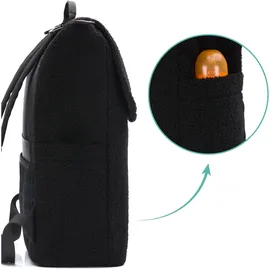 fillikid Teddy Wickelrucksack Schwarz
