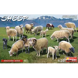 Schafherde Modell von MiniArt 1:35