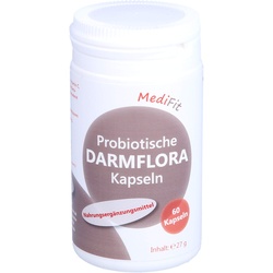 Probiotische Darmflora Kapseln Medifit 60 ST