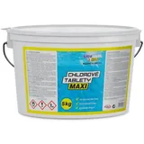 Schwimmbadchemie, Chlortabletten MAXI, 5 kg, SILCO