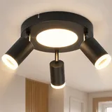 GBLY Deckenleuchte 3-flg. schwarz Metall
