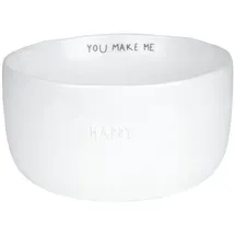 räder You make me happy Schale Weiß