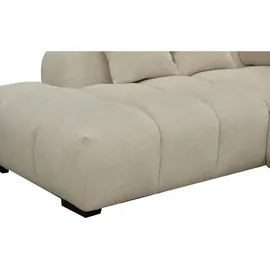 Habitat et Jardin Ecksofa aus Stoff "monceau" - 3-sitzer - Beige