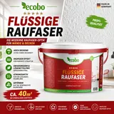 Flüssige Raufaser 15 kg Flüssigtapete Strukturfarbe Wandfarbe