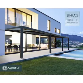 CANOPIA Stockholm 340 x 950 cm anthrazit