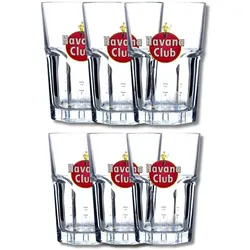 Original Havana Club Rum Gläser 6er Set