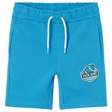 name it - Sweat-Shorts Nkmdalovan Touch Down in swedish blue, Gr.128,