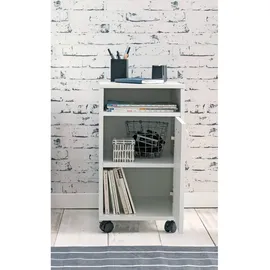 Wohnling WL5.928 Rollcontainer 33 x 38 x 60 cm weiß