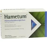 Dr. Willmar Schwabe HAMETUM Hämorrhoiden Zäpfchen 25 St