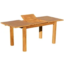 ASS Altenburger Wuchtiger Ausziehtisch 130-180 x 80 x 75 cm Braun