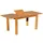 ASS Altenburger Wuchtiger Ausziehtisch 130-180 x 80 x 75 cm Braun