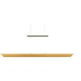 Elobra LED-Pendelleuchte Columbia Holz Braun Eiche