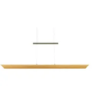 Elobra LED-Pendelleuchte Columbia Holz Braun Eiche